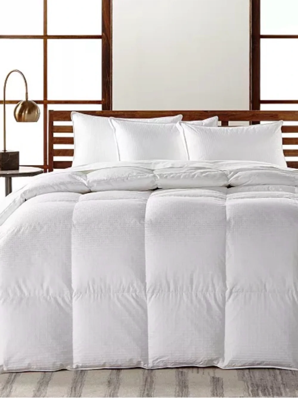 Hotel Collection European White Goose Down Heavyweight Full/Queen Comforter